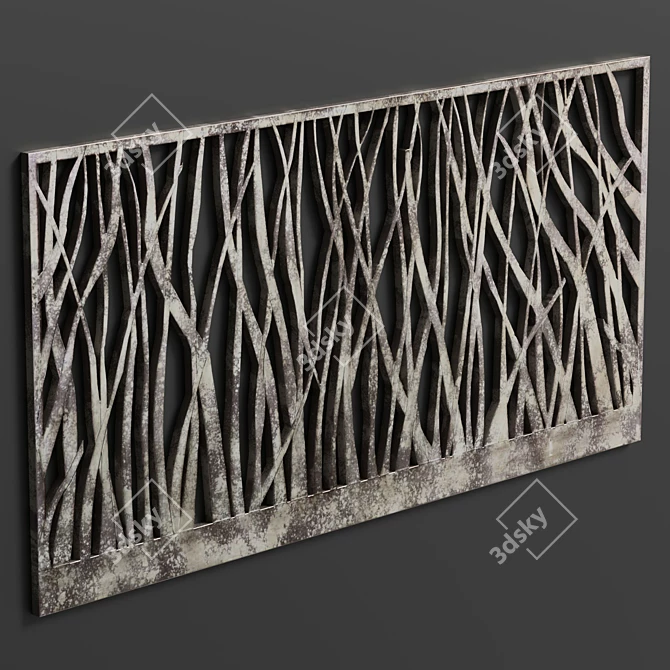 Amadahy Metal Wall Artistry 3D model image 5