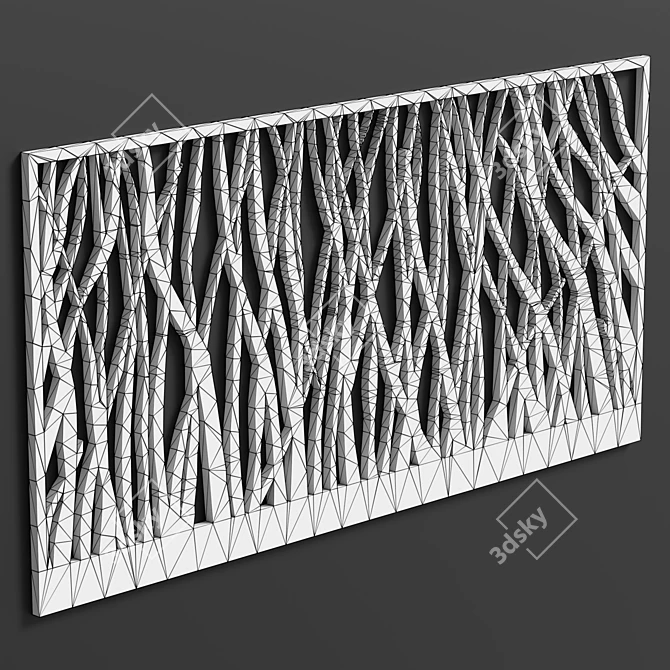 Amadahy Metal Wall Artistry 3D model image 6