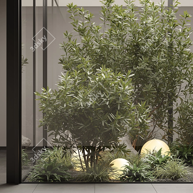 Botanical Bundle 3D Plants Set 3D model image 3