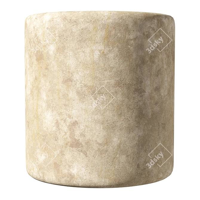 Seamless Plaster Material 60: Vray, Corona + Maps 3D model image 2