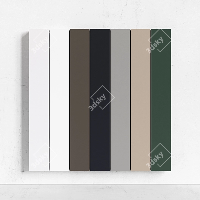 Designer Hanging Vanity Line 2 3D model image 3