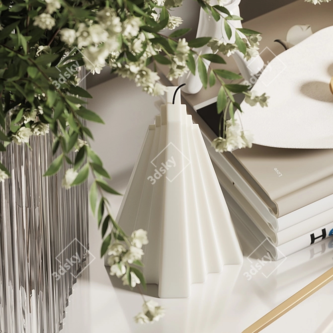 Elegant Decor Set Render Models 3D model image 7