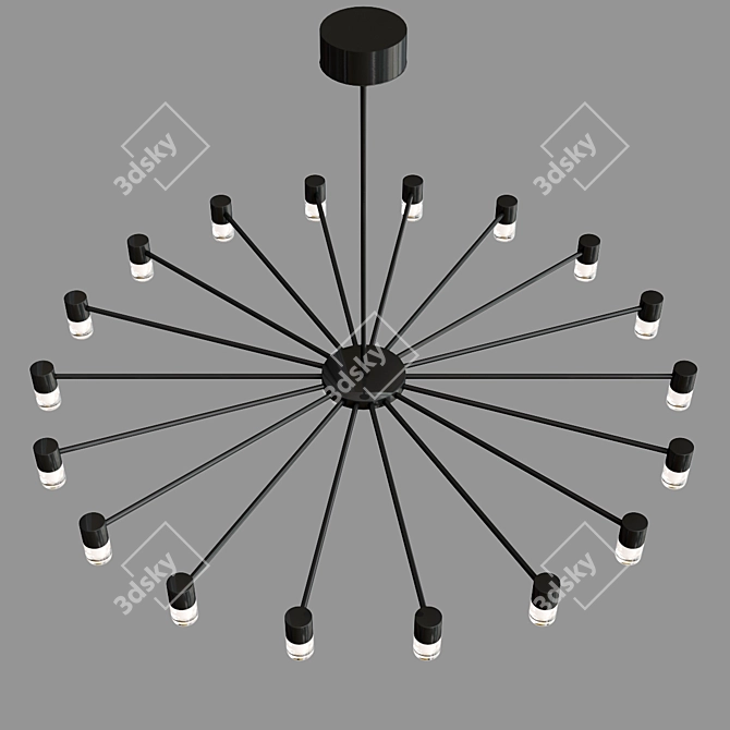 Modern Galileo Pendant Lamps 3D model image 3