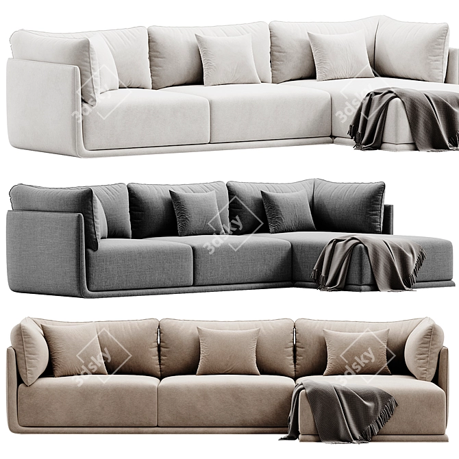 SP01 Max Modular Sofa 3D model image 3