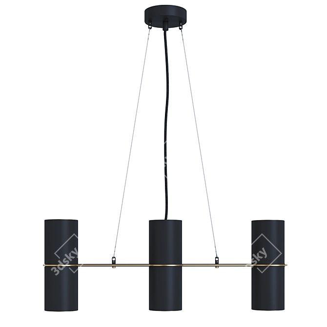 Bino 5M Pendant Light Fixture 3D model image 3