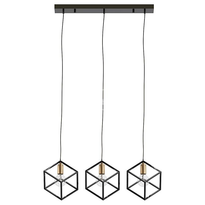 Alessio Pendant Light by Venumblack 3D model image 1