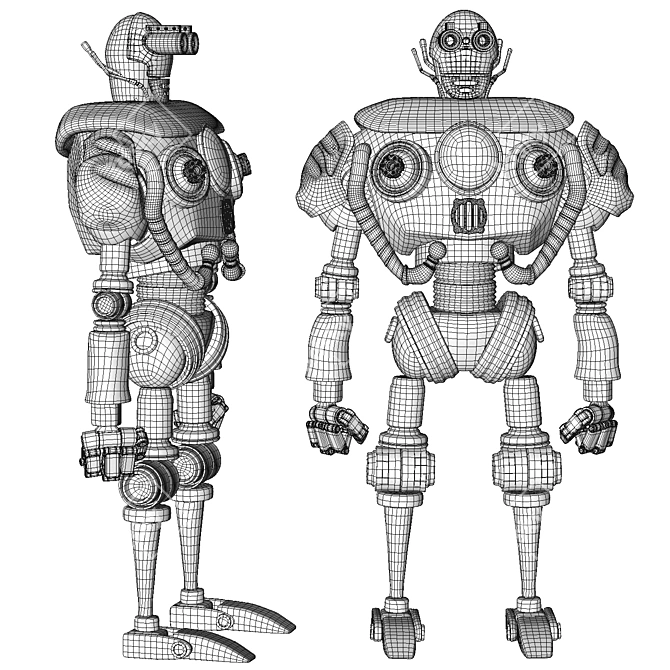 Robot Collection Volume 06 3D model image 4