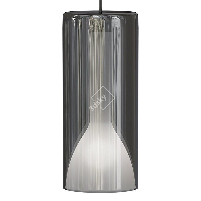 Modern Elegance Pendant Light 3D model image 2