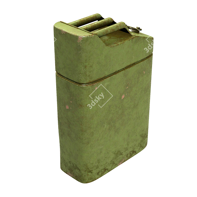 Portable Fuel Canister 3D model image 3