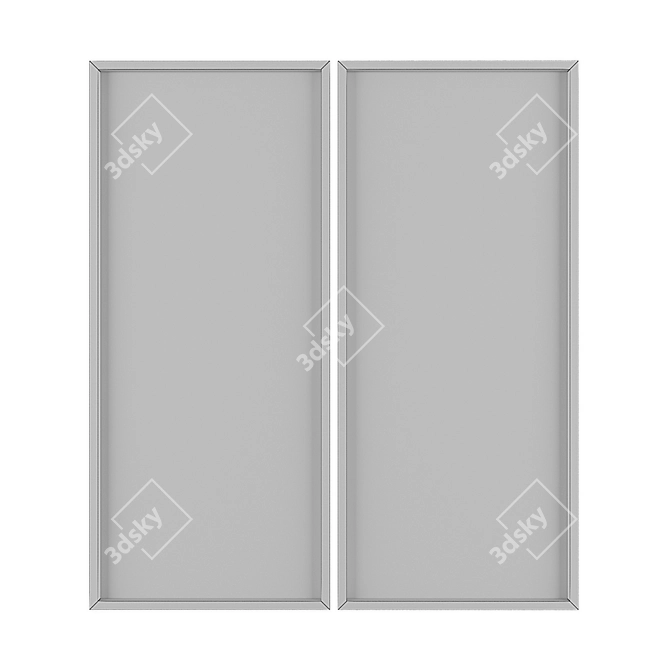 Digital Art Collection with Links 3D model image 4