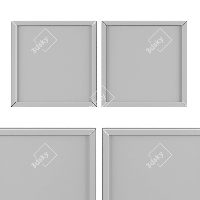 Digital Art Collection with Links 3D model image 5
