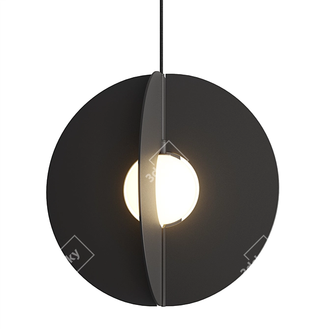 Foucault Pendant Light Fixture 3D model image 4