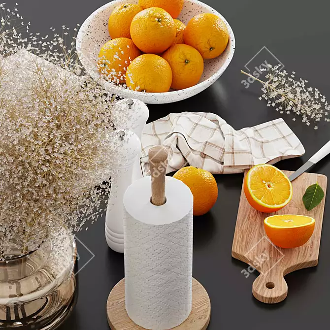Kitchen Tools Model VOL_101 3D model image 3