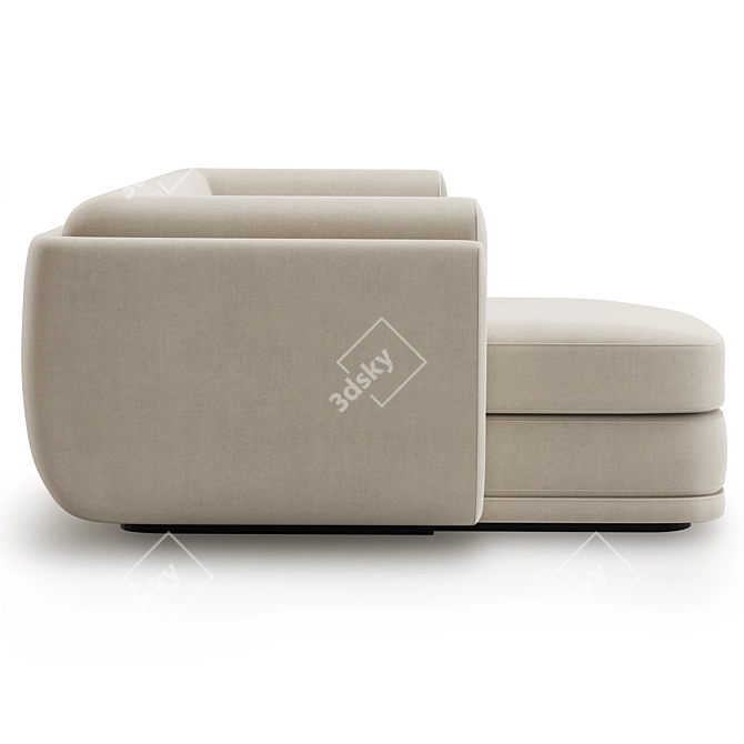 Matteo Corner Sofa Set 3D model image 2