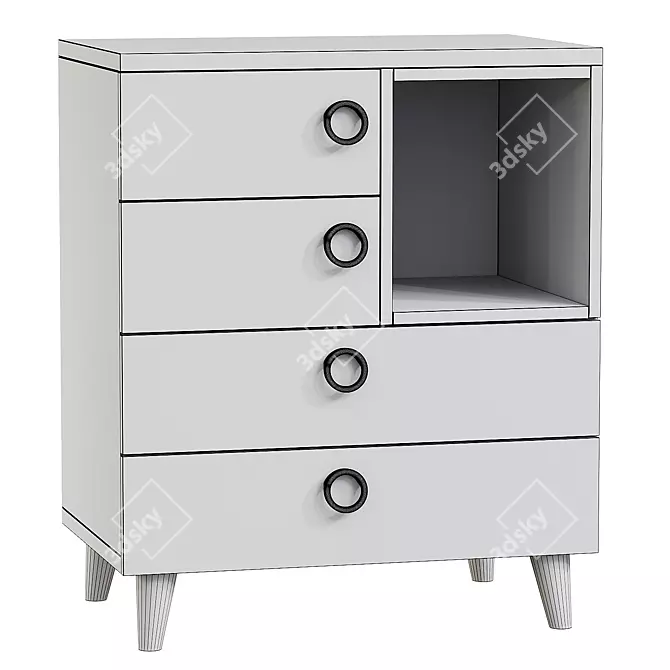 Romi Dresser | 3Ds Max Export 3D model image 2