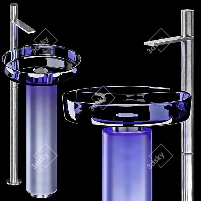 Vallvé NILO Basin Fixture 3D model image 4
