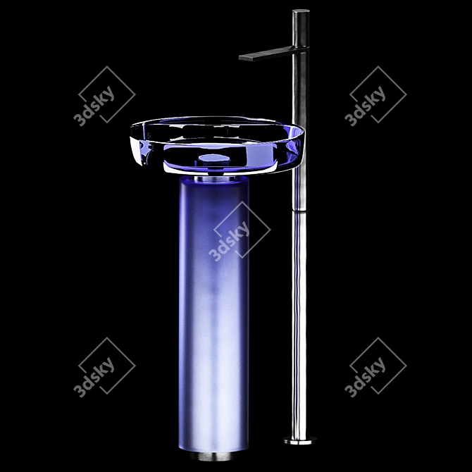 Vallvé NILO Basin Fixture 3D model image 5