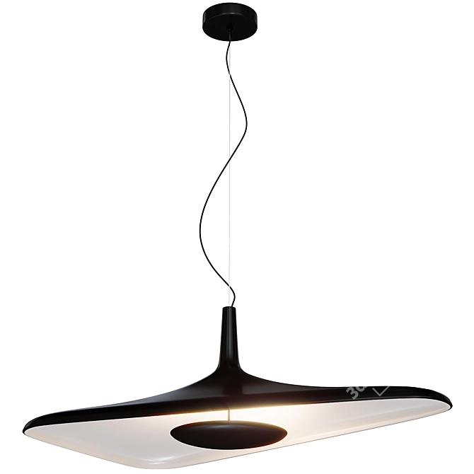 Elegant Pendant Lamp Design 3D model image 3