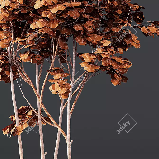 Diverse 3D Tree Models Package 3D model image 6