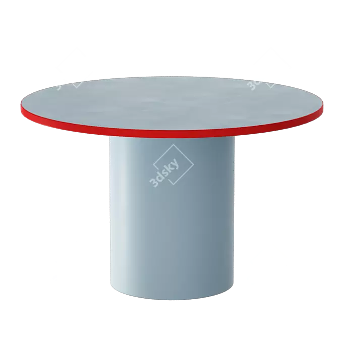 Contemporary TAGADÀ Round Table 3D model image 2