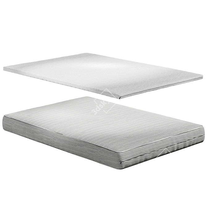 Turbo Smooth Mattress Model 3D model image 2