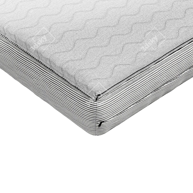 Turbo Smooth Mattress Model 3D model image 4