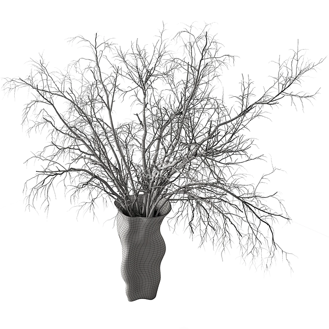 137 Dry Branch Bouquet 3D model image 4