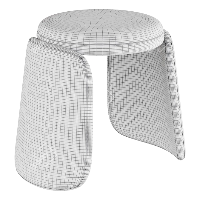 Henge Tripartite Stool | Стул 3D model image 6