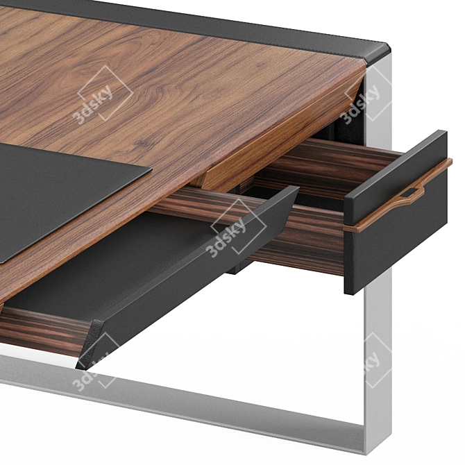 Modern Executive Desk SAVANA 2015 3D model image 2