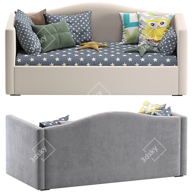 Elegance Bed CRESSY Interiors Design 3D model image 2