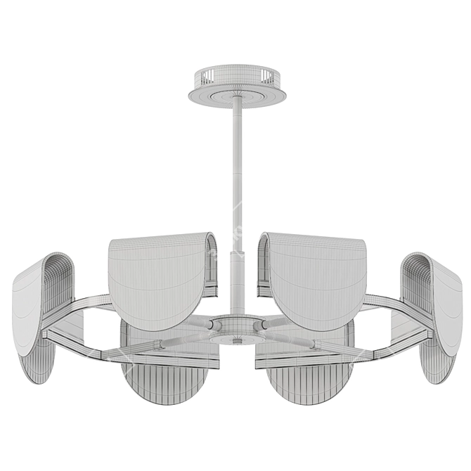 Modern Industrial Design Lamp "Ragnar 3D model image 2