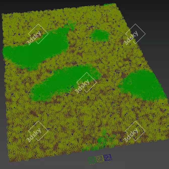 Grassland Summer 3D Models Set 3D model image 5