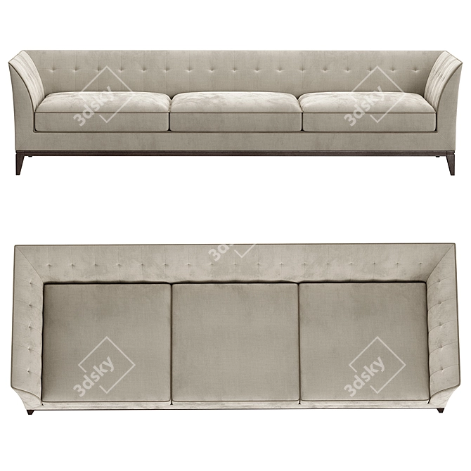 Luxury Mare Manifesto Sofa 3D model image 2