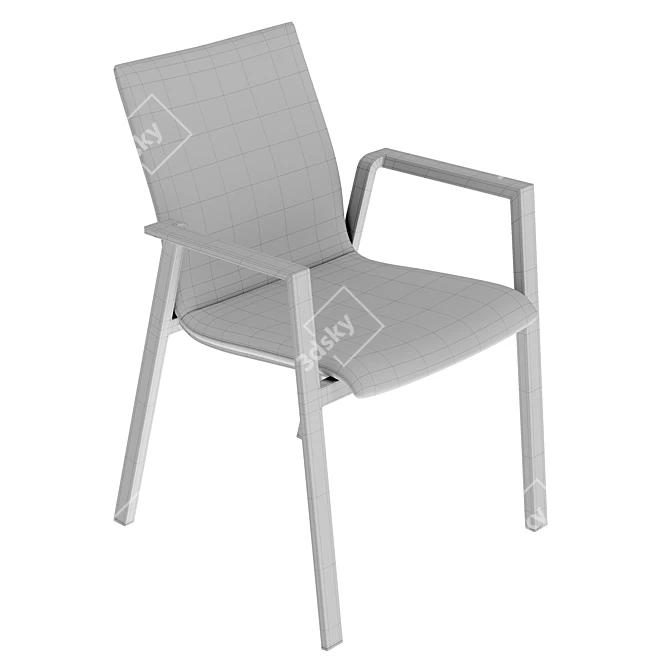 Modern Odeon Chair For Corona 3D model image 5