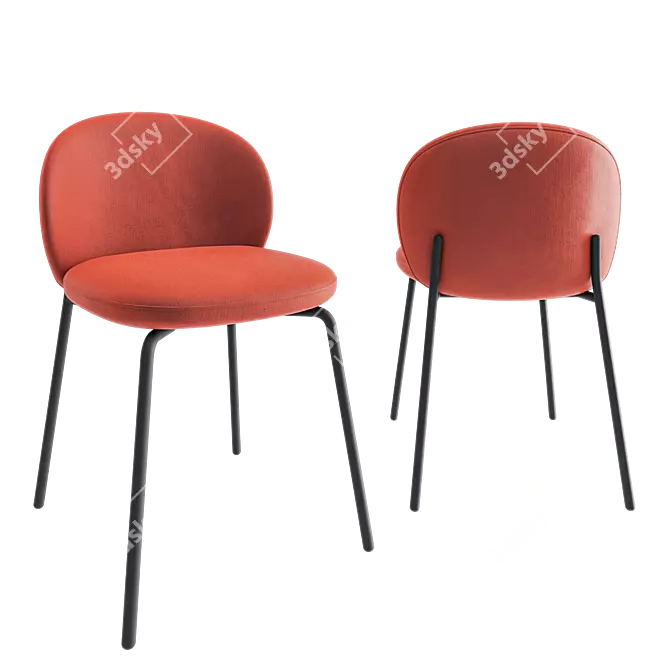 Modern Dining Set: Ottawa & Princeton 3D model image 5