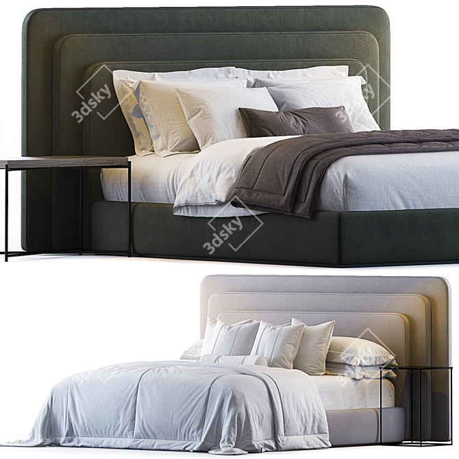 Royal Voyage Bed 3D model image 1