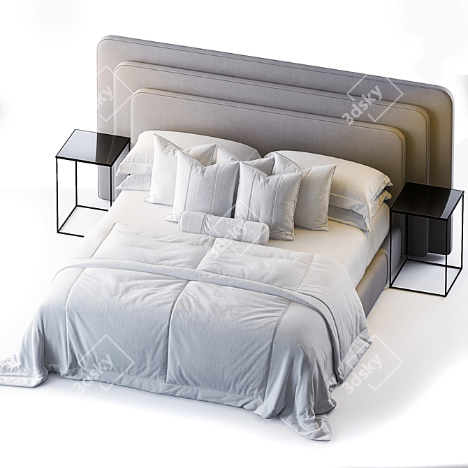 Royal Voyage Bed 3D model image 3