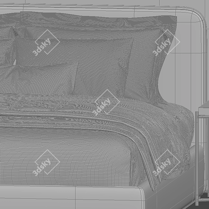 Royal Voyage Bed 3D model image 5