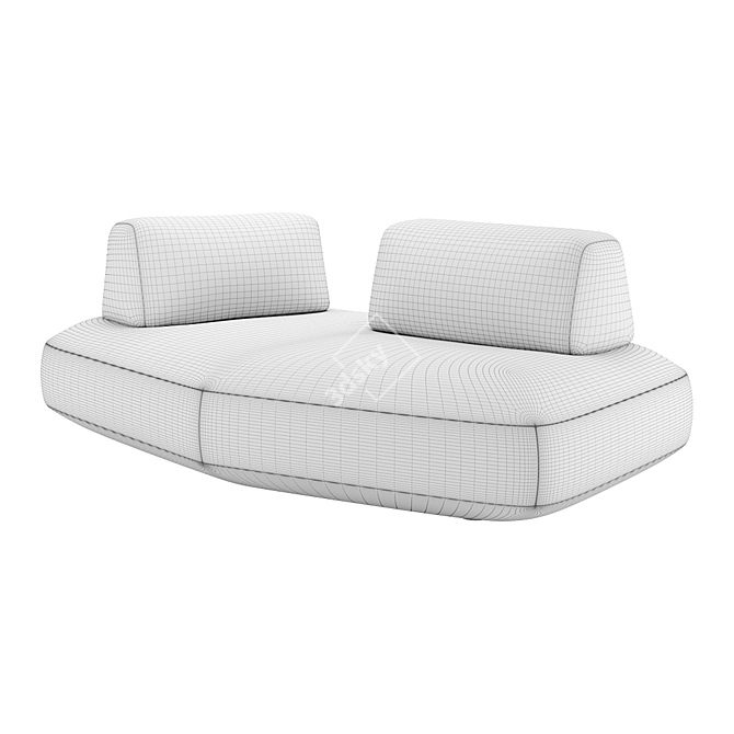 Norwegian Sofa Bed NORI 7 3D model image 2