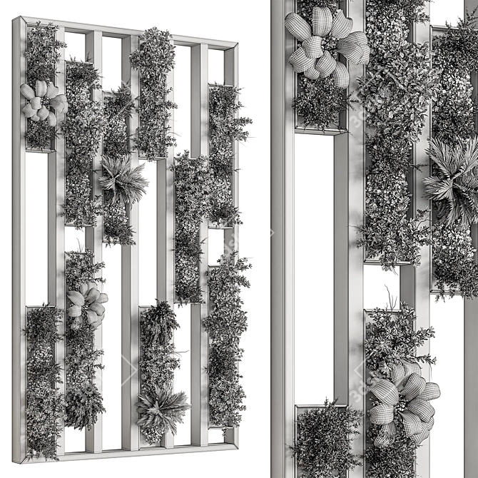 Verde Wall Plant Divider 05 3D model image 7