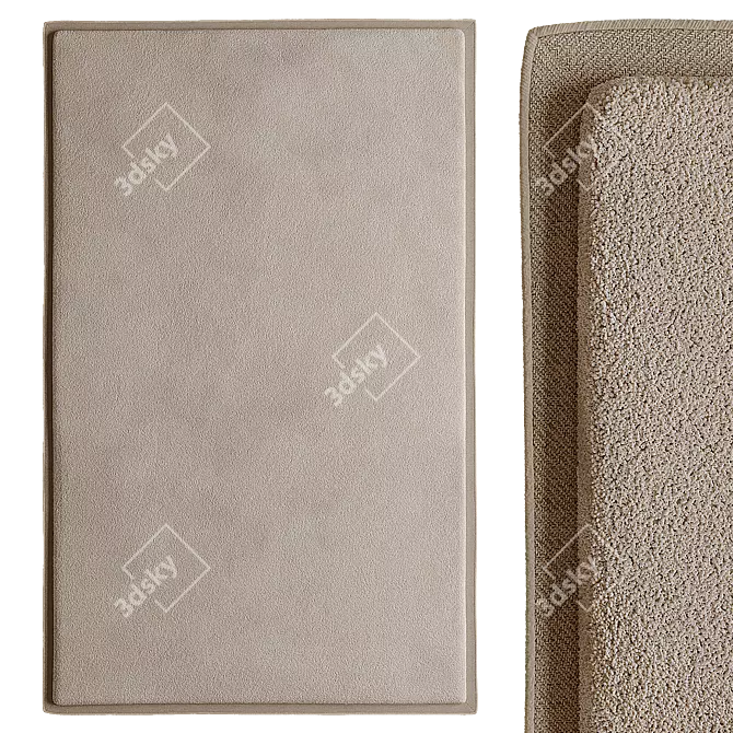 Studioilse Tufted Rug Set 3D model image 1