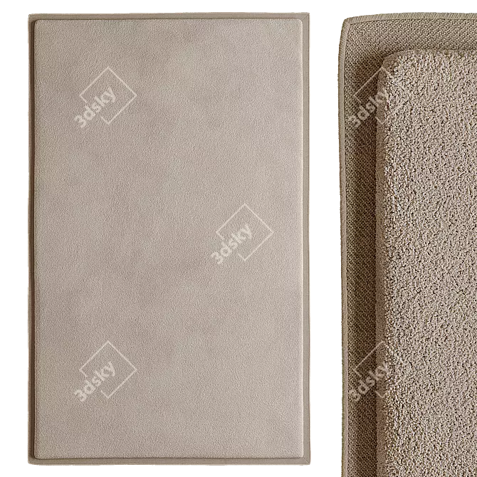 Studioilse Tufted Rug Set 3D model image 7
