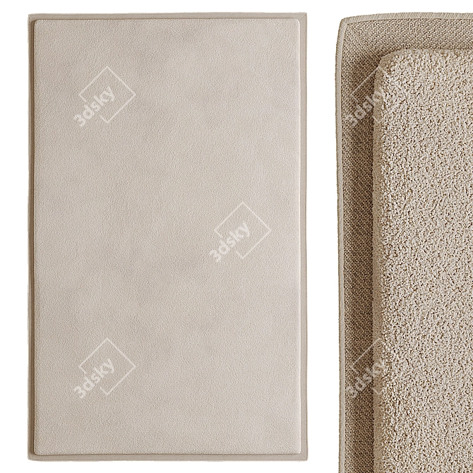 Studioilse Tufted Rug Set 3D model image 15