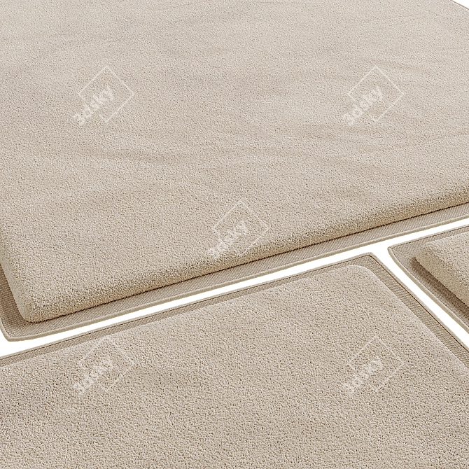 Studioilse Tufted Rug Set 3D model image 17