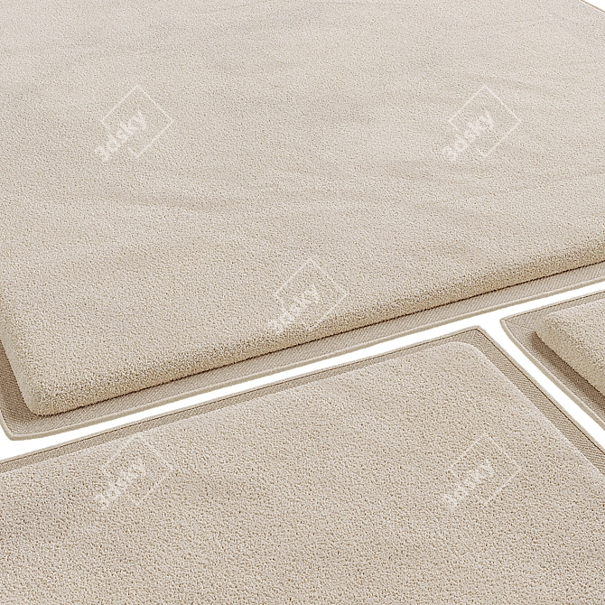 Studioilse Tufted Rug Set 3D model image 21