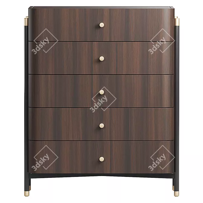 Elegance in Motion Tallboy 3D model image 2
