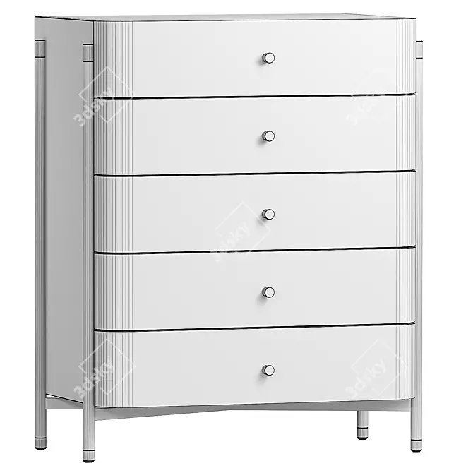 Elegance in Motion Tallboy 3D model image 3