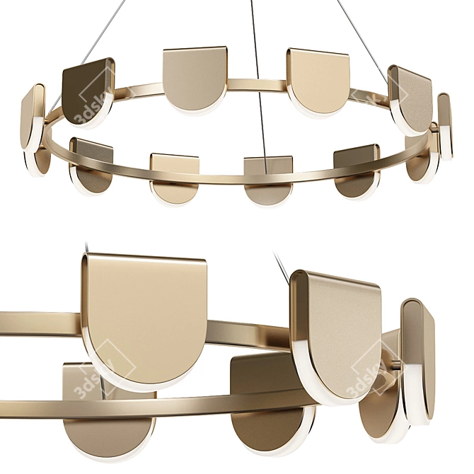 ImperiumLoft CANTO Pendant Light 3D model image 1