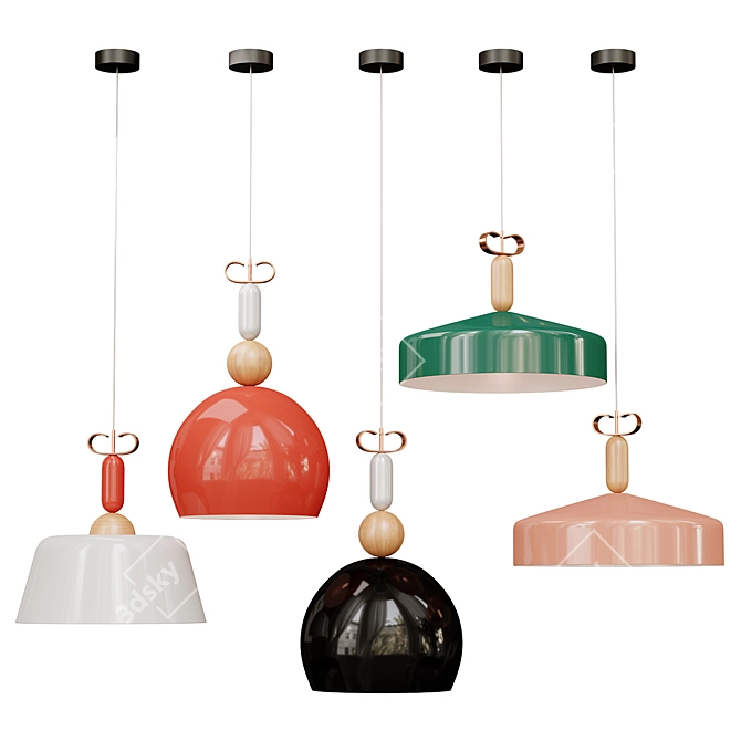 Dream Pendant Lamp for Modern Home 3D model image 2