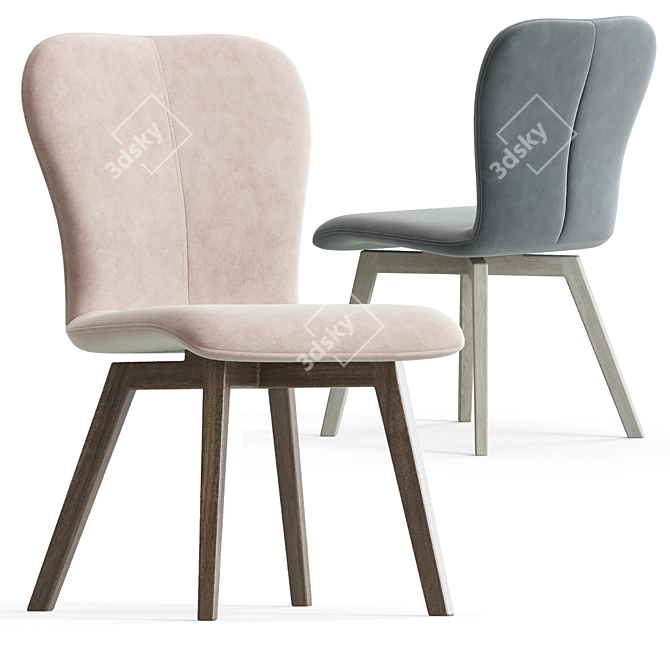 Modern Aspen Chair by SKDESIGN 3D model image 1